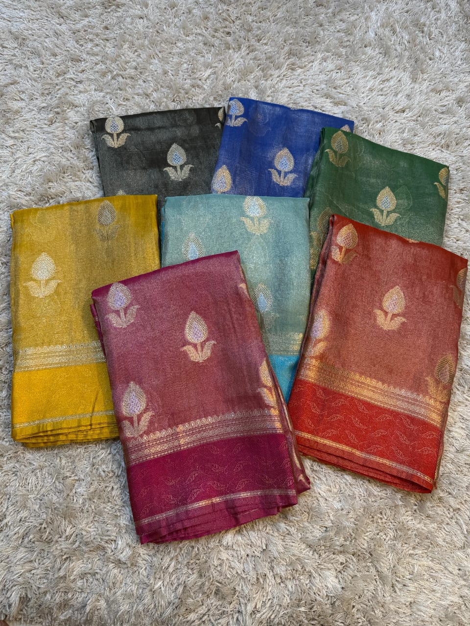 BANARASI SOFT KATAN TISSUE SILK SAREE