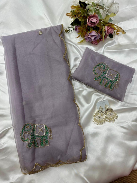 Soft Pure Organza Saree