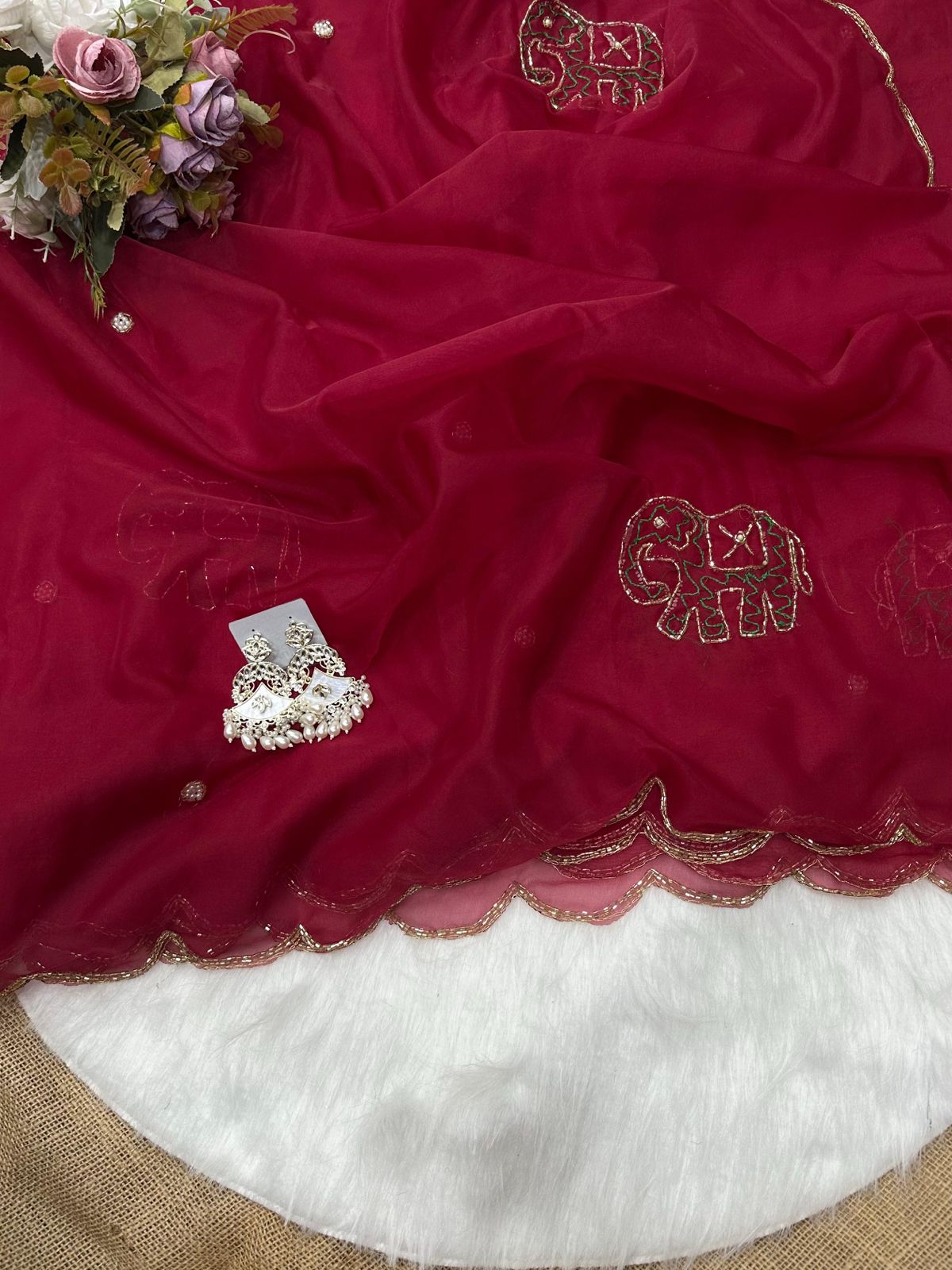 Soft Pure Organza Saree