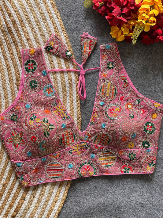 Bollywood Style Heavy Codding Work Blouse