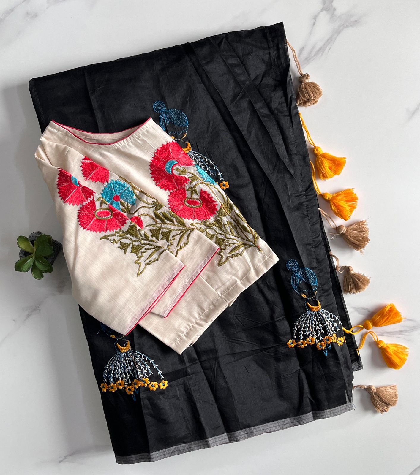 Premium chanderi saree