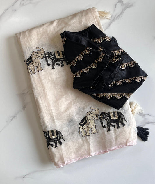 Premium Chanderi Saree