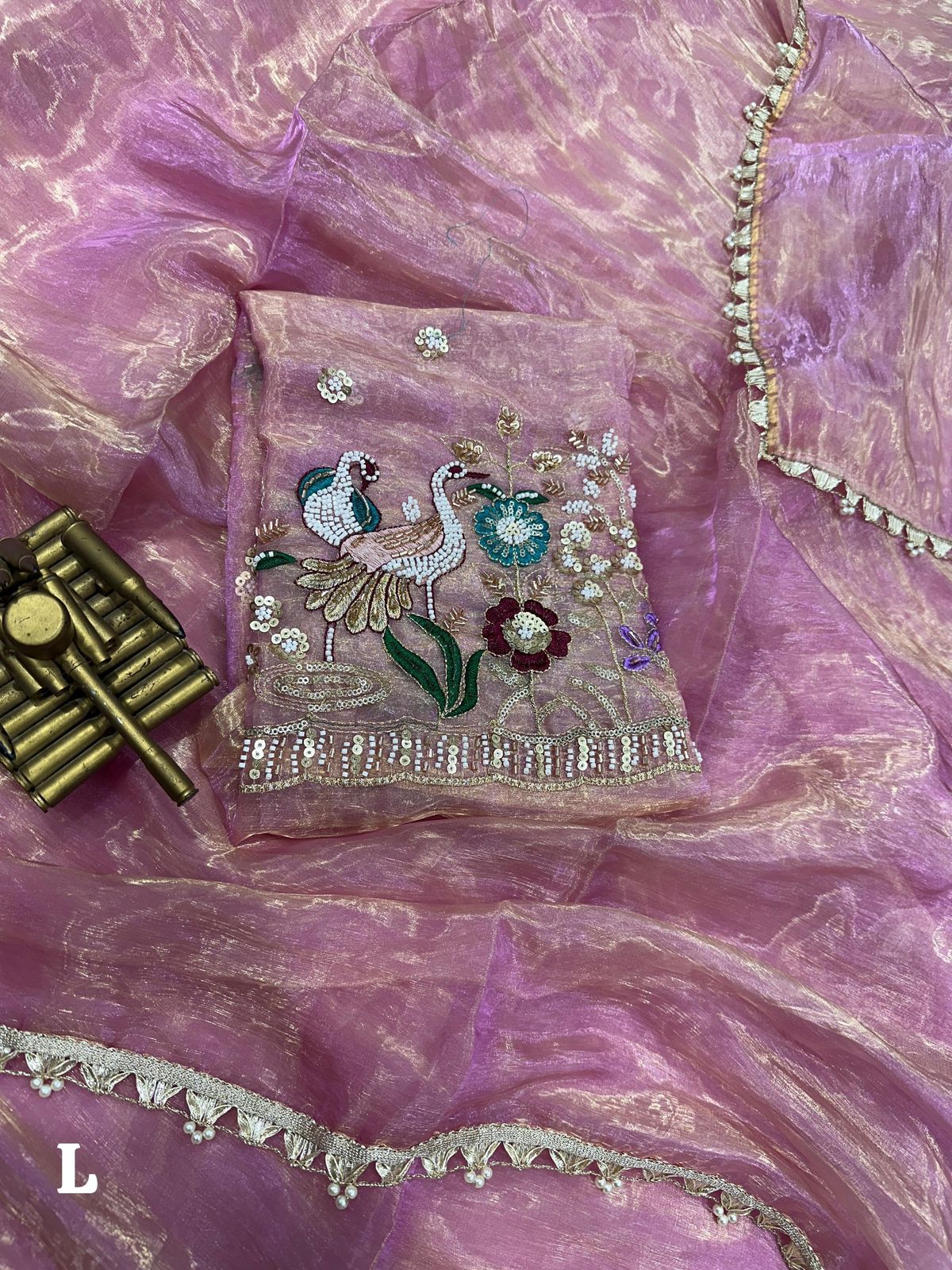 Liquid Organza Saree