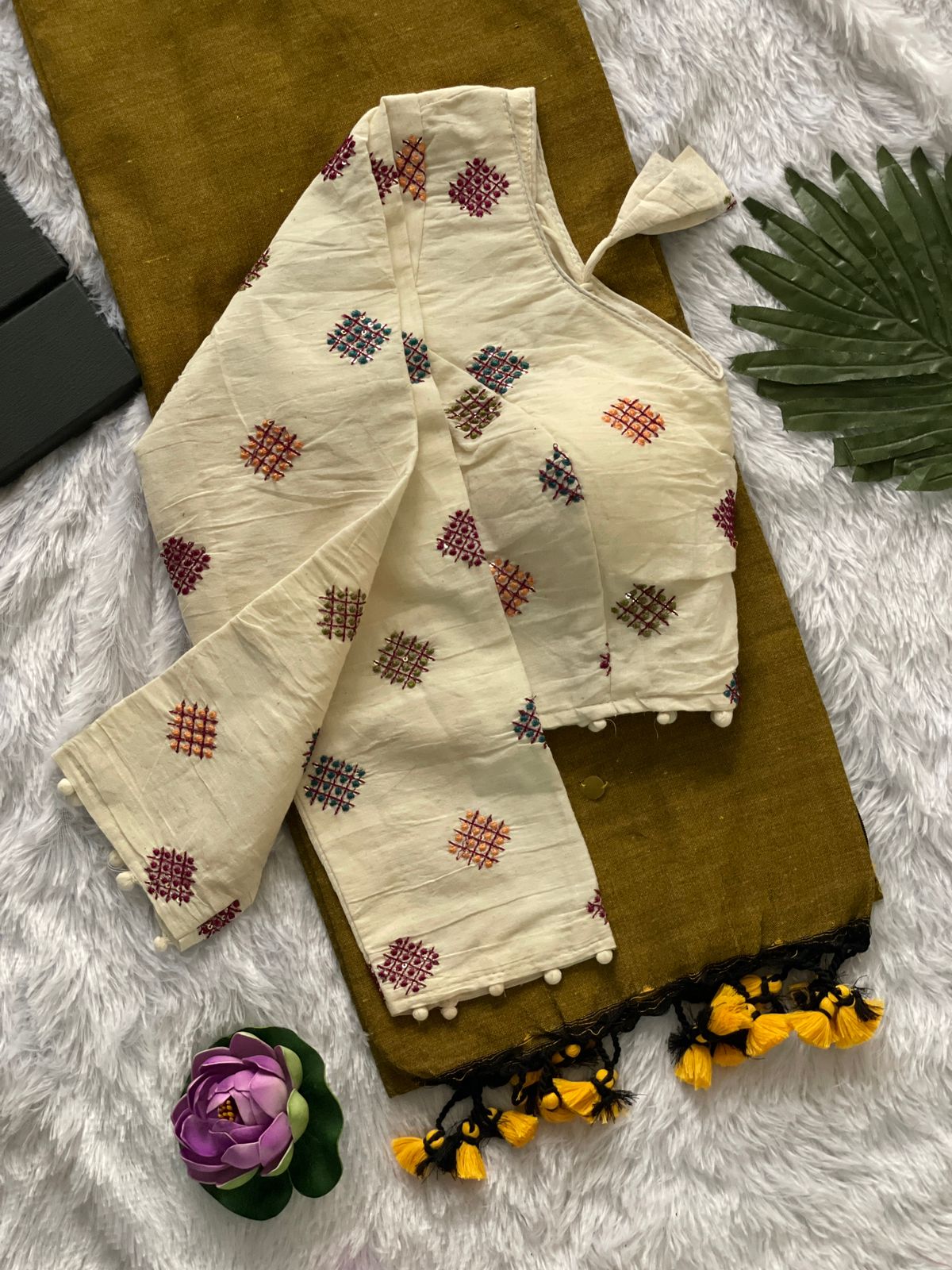 Original Khadi Cotton Saree
