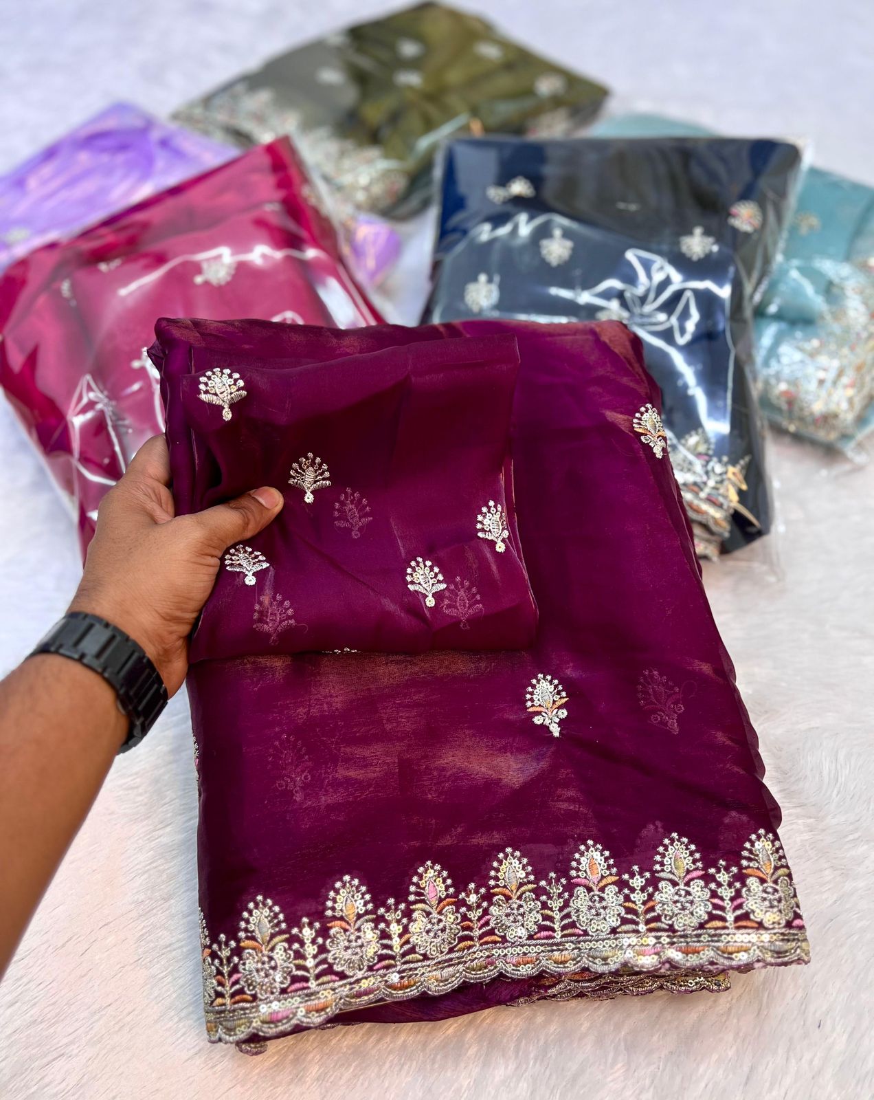 Jimmy Choo Fabric Saree