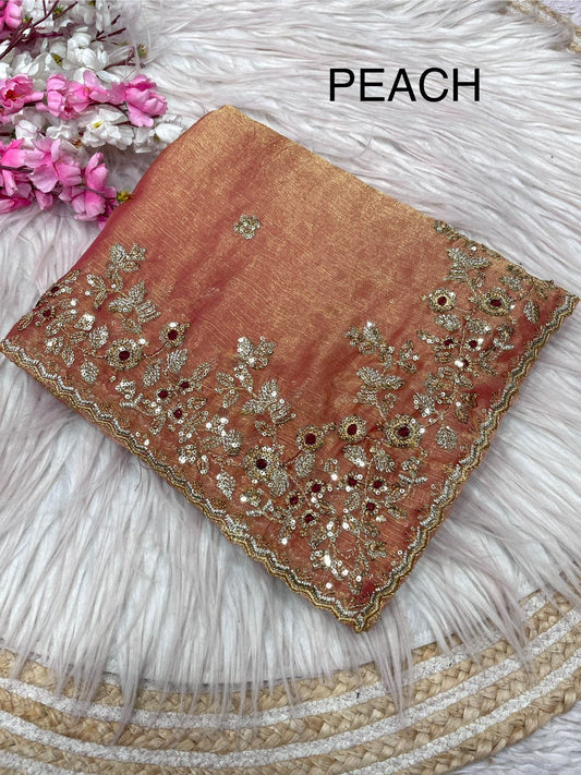 Soft Fendy Chiffon Saree