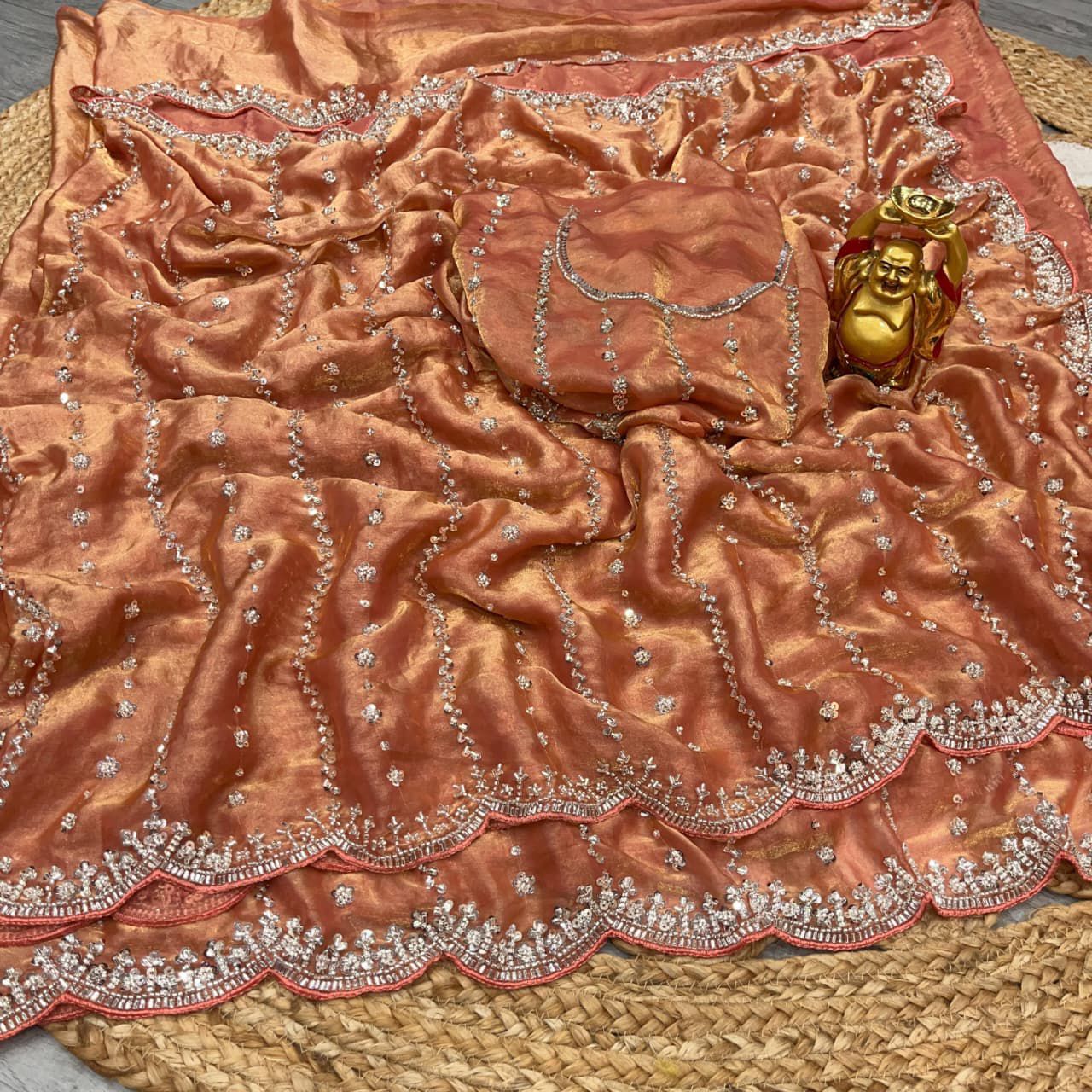 Space Silk Saree