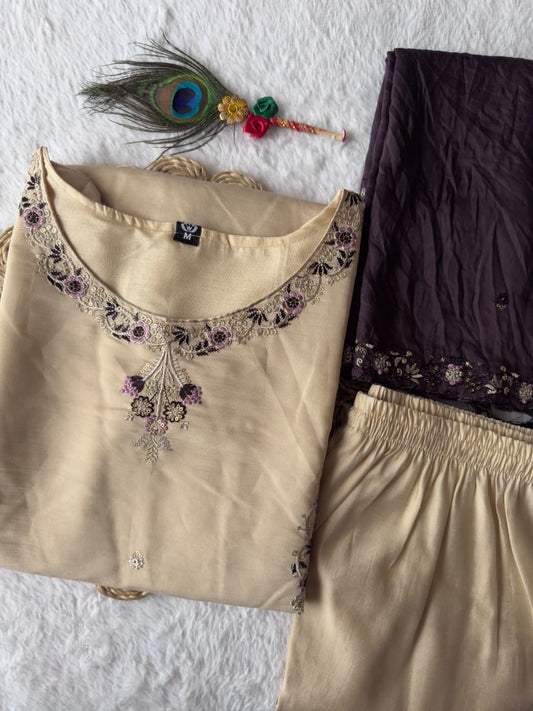 Kurti Pant Dupatta Set