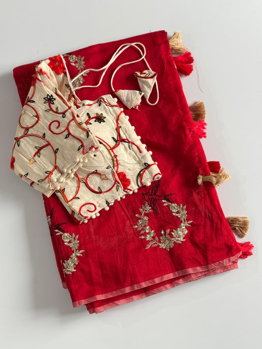 Premium Chanderi Saree