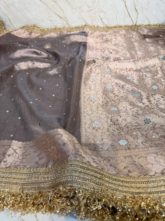 BANARASI SOFT TISSUE SILK SAREE
