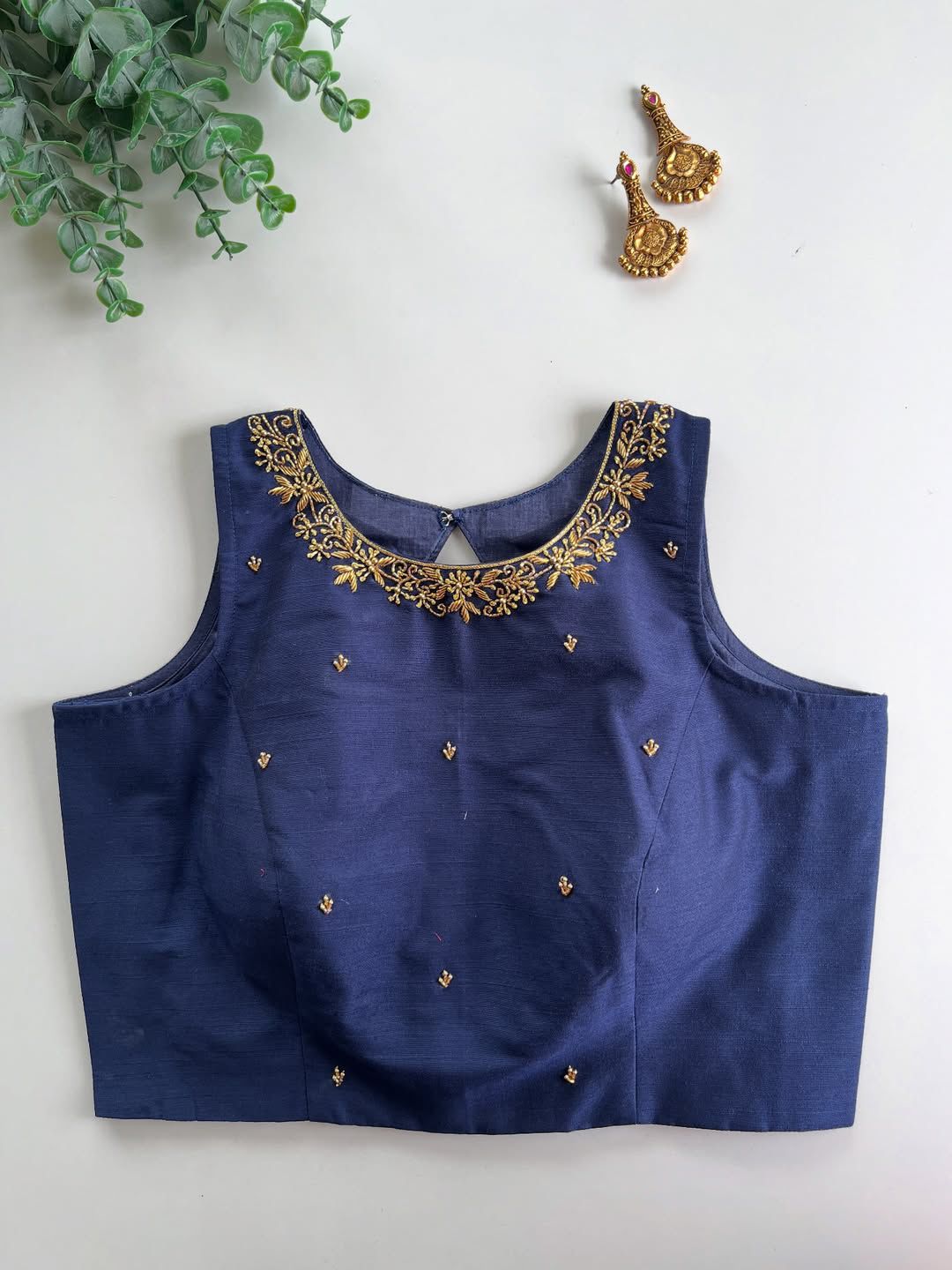 Galaxy Silk Blouse