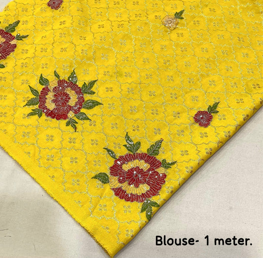 Soft pure organza saree