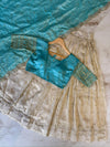 Tissue Silk Half Saree lehenga Choli