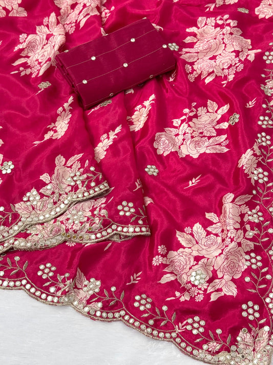 CHINON SILK SAREE