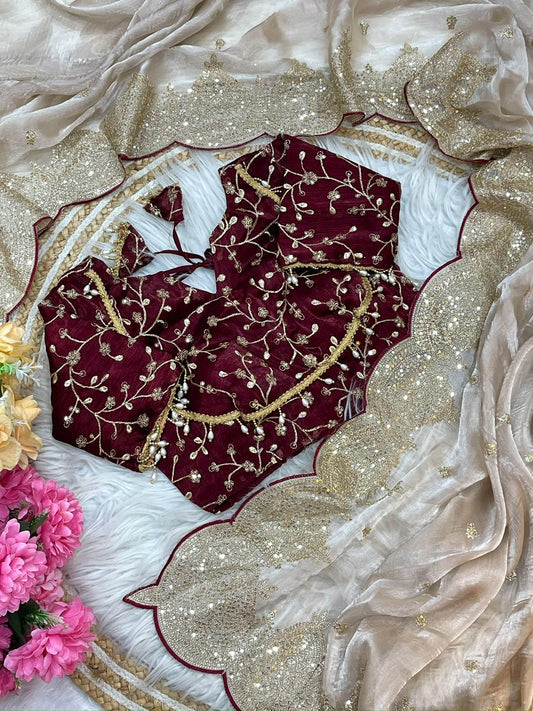 Pure Soft Fendy Chiffon Saree