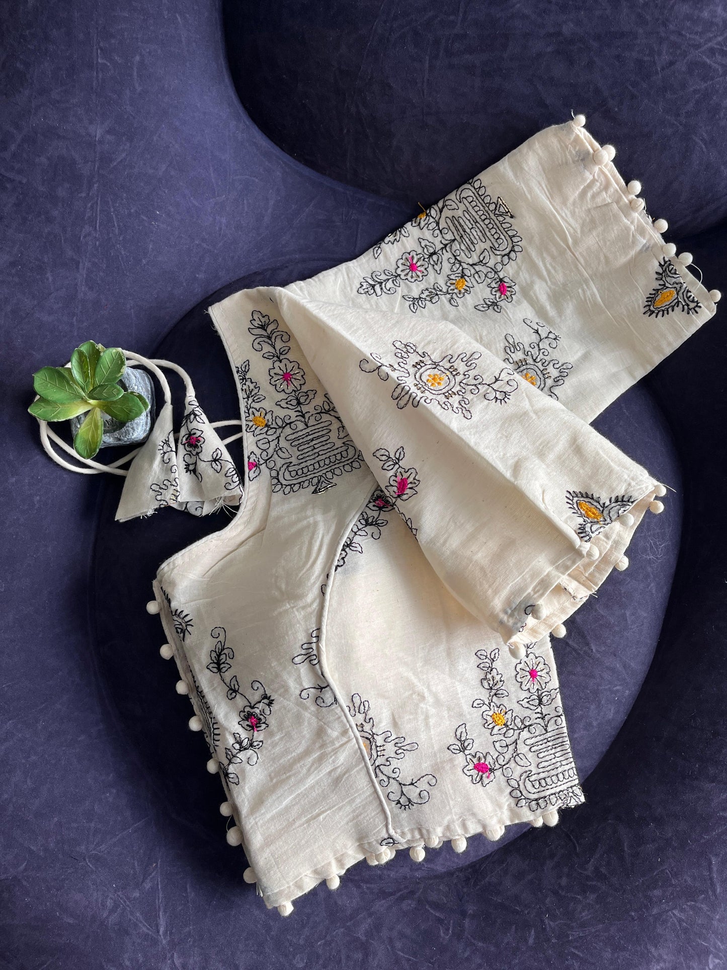 Pure Khadi Blouse