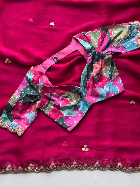 Premium tissue silk saree