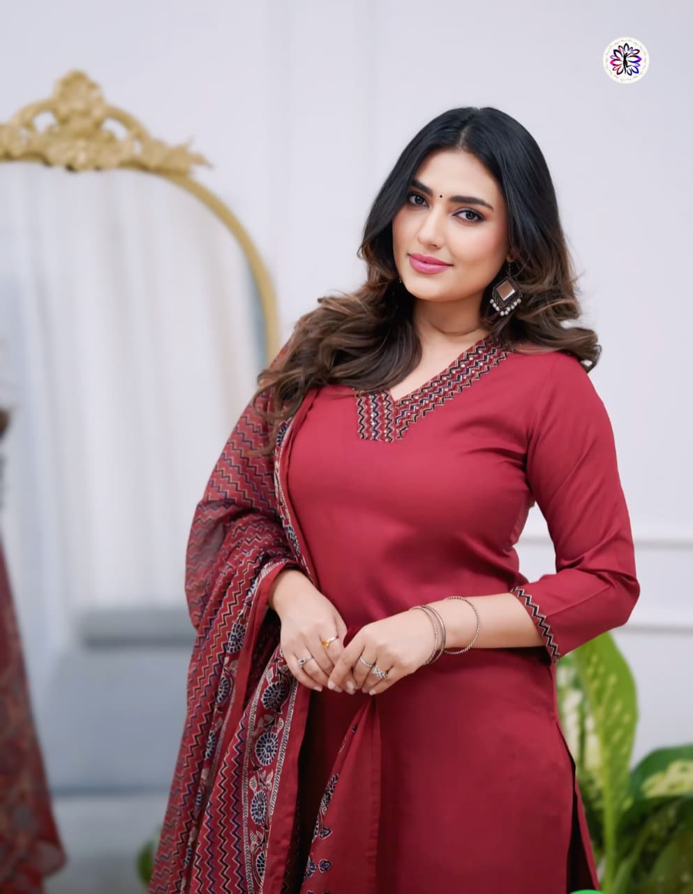 Parampara Top Bottom and Dupatta