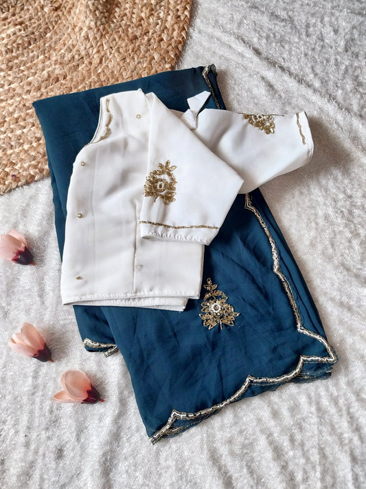 Premium Georgette Blooming Saree