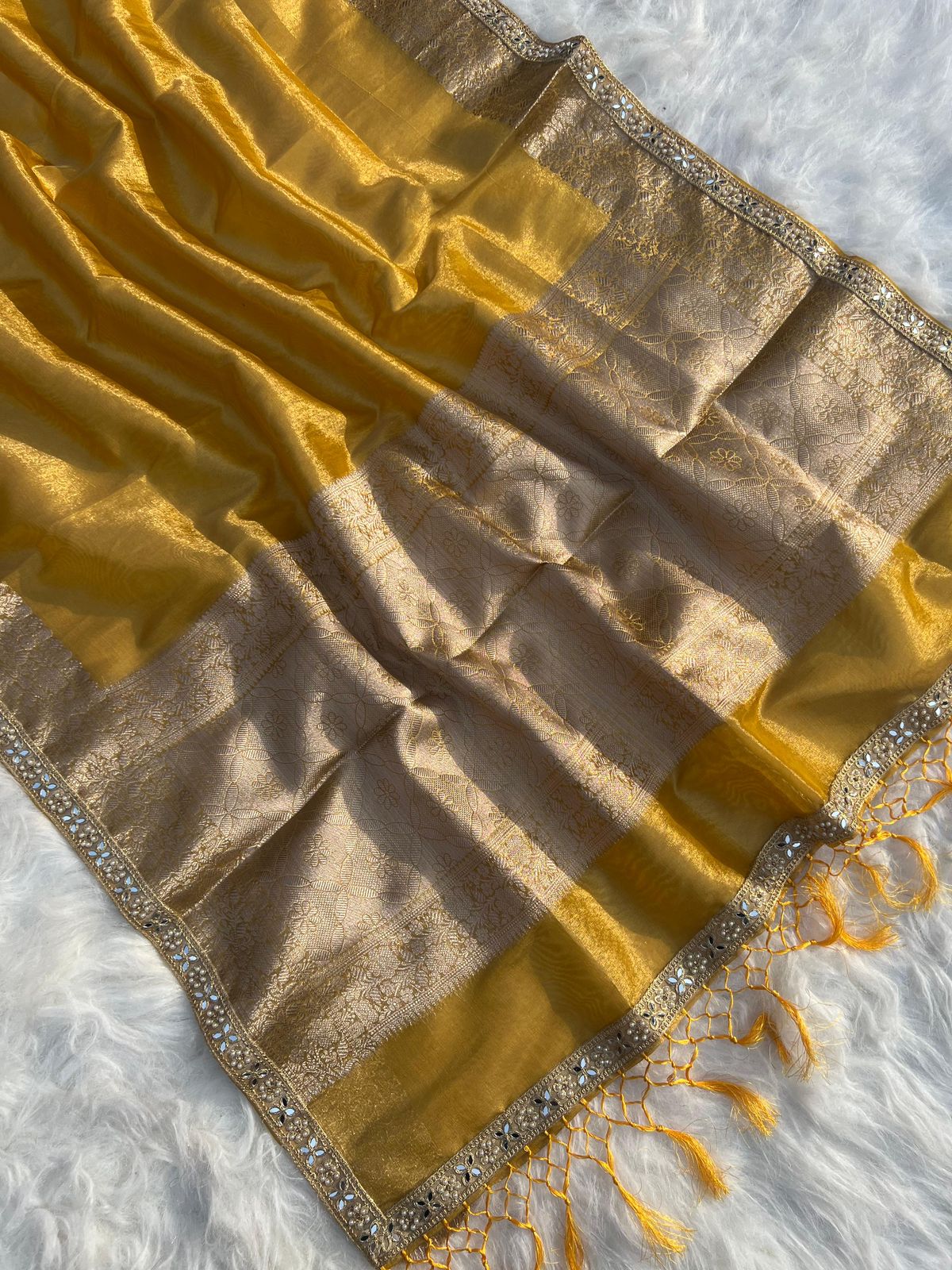 Banarasi tissue soft silk saree