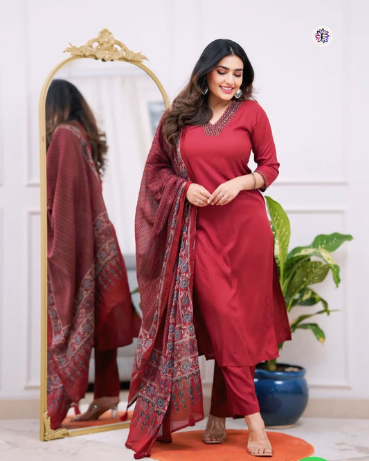 Parampara Top Bottom and Dupatta