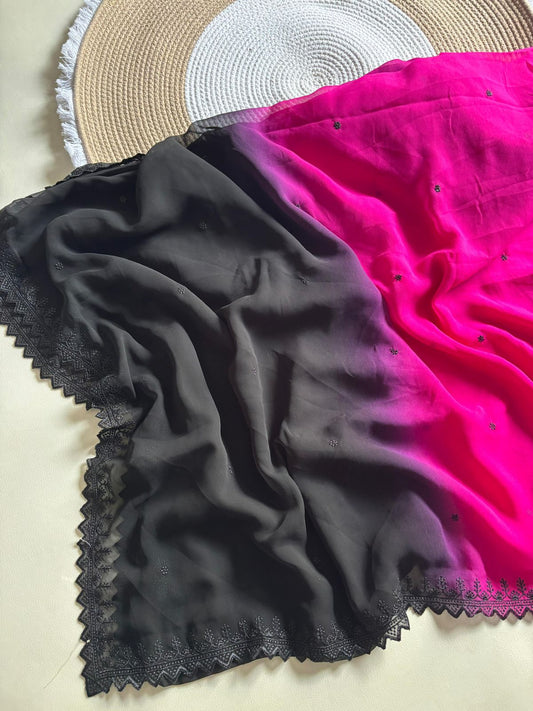 Soft Chiffon Silk Saree