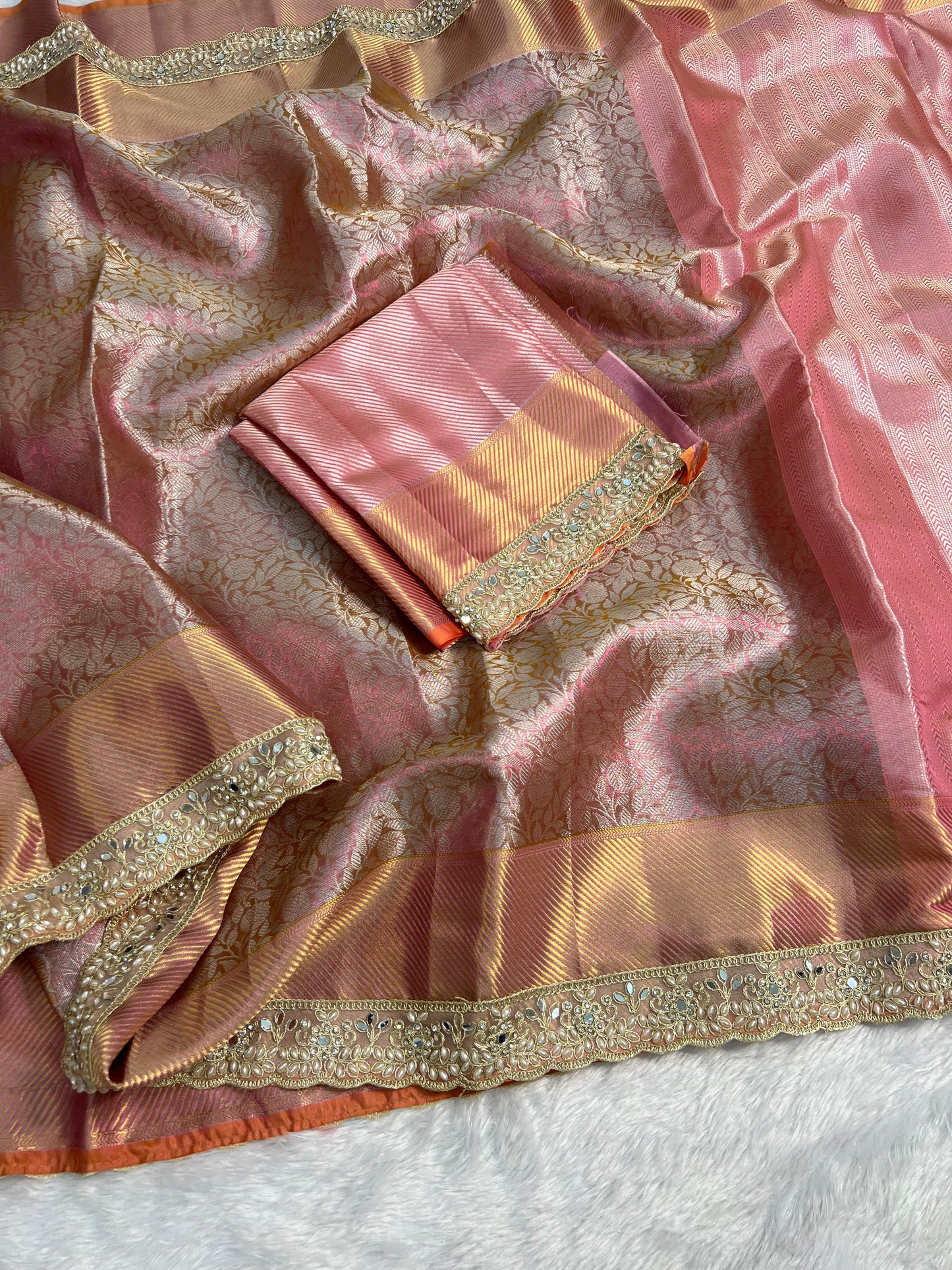 Premium Kanjivaram Tissue Saree