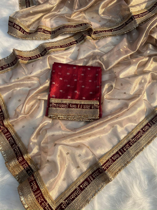 Banarasi tissue soft silk saree