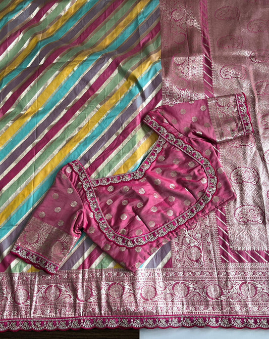 Premium Banarasi Pattu saree