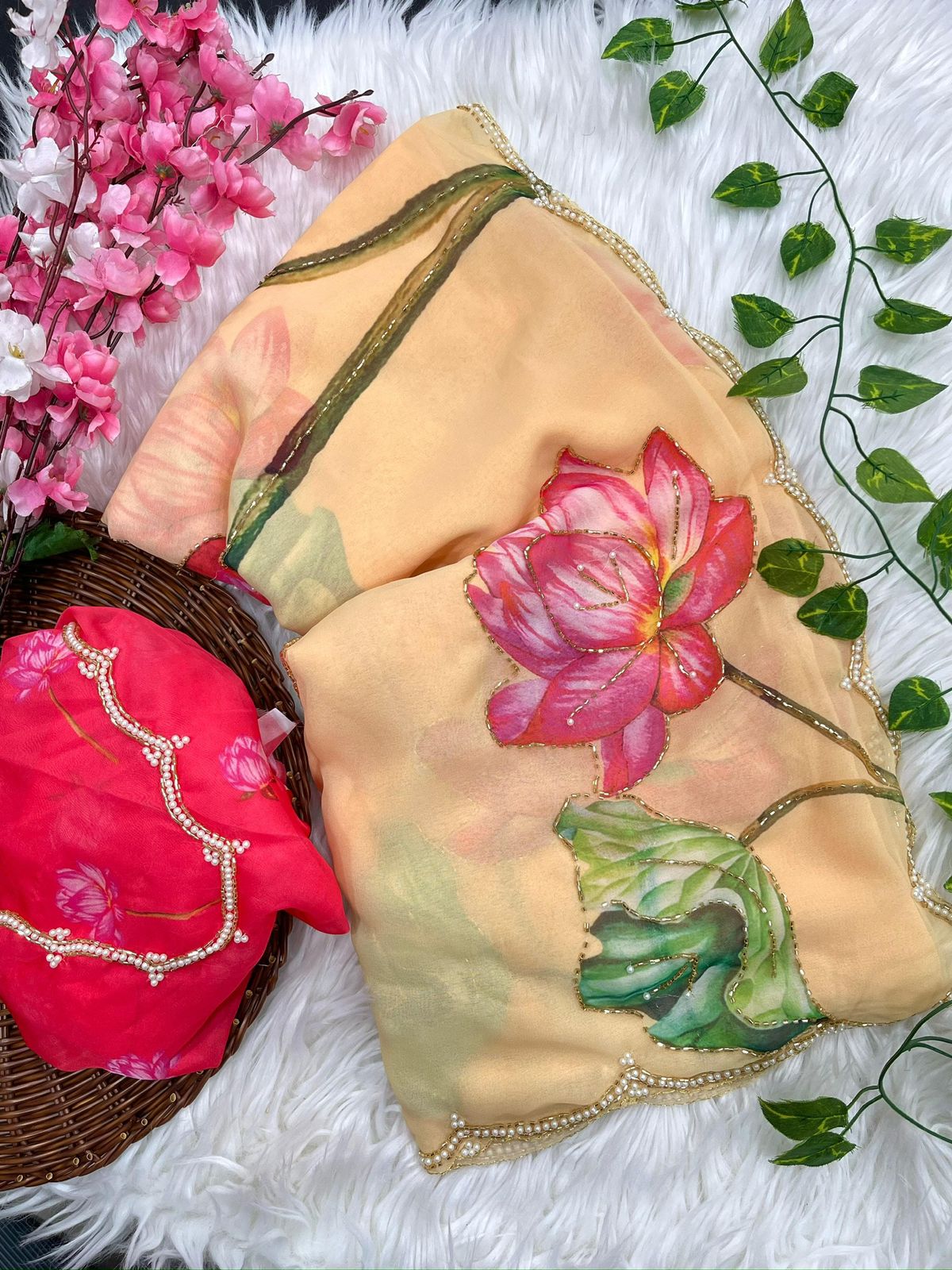 Georgette Fabric Saree