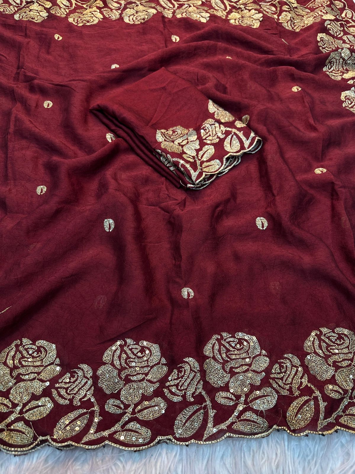 Soft Crush Silk Saree