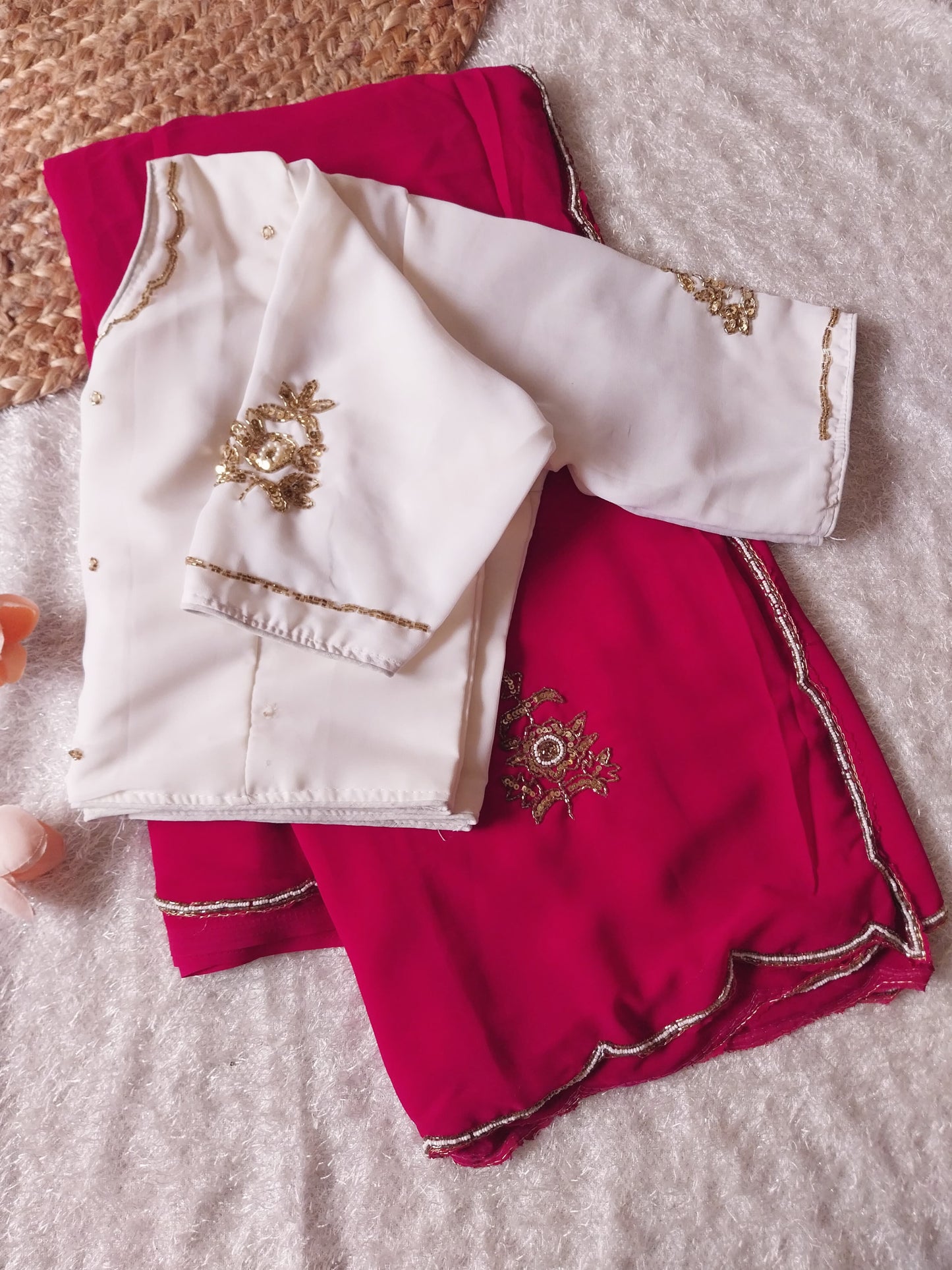 Premium Georgette Blooming Saree