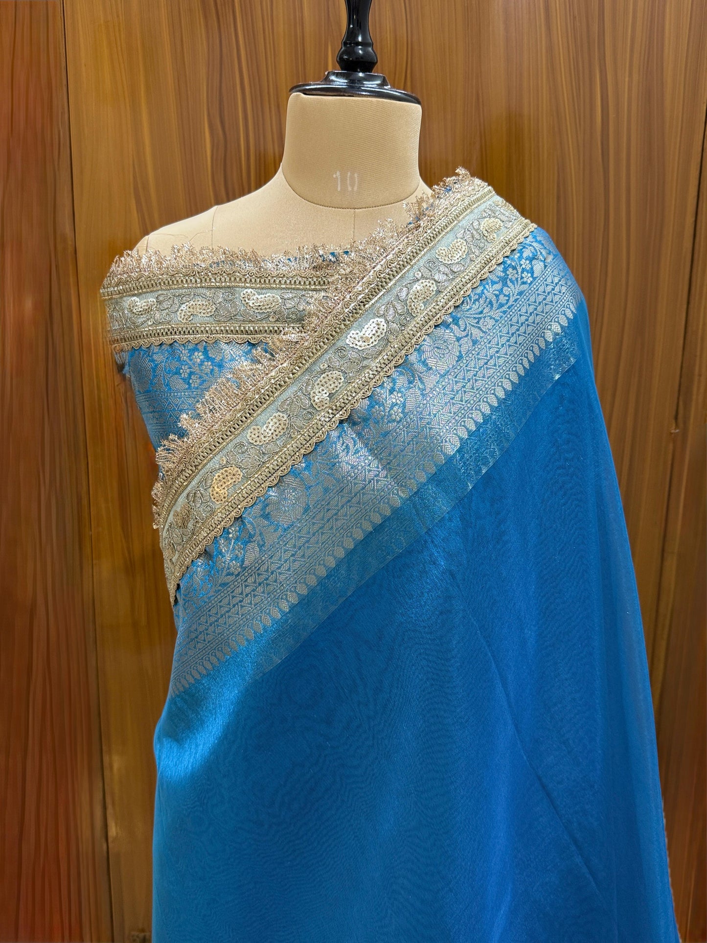 Silk Touch Zari Weave Saree