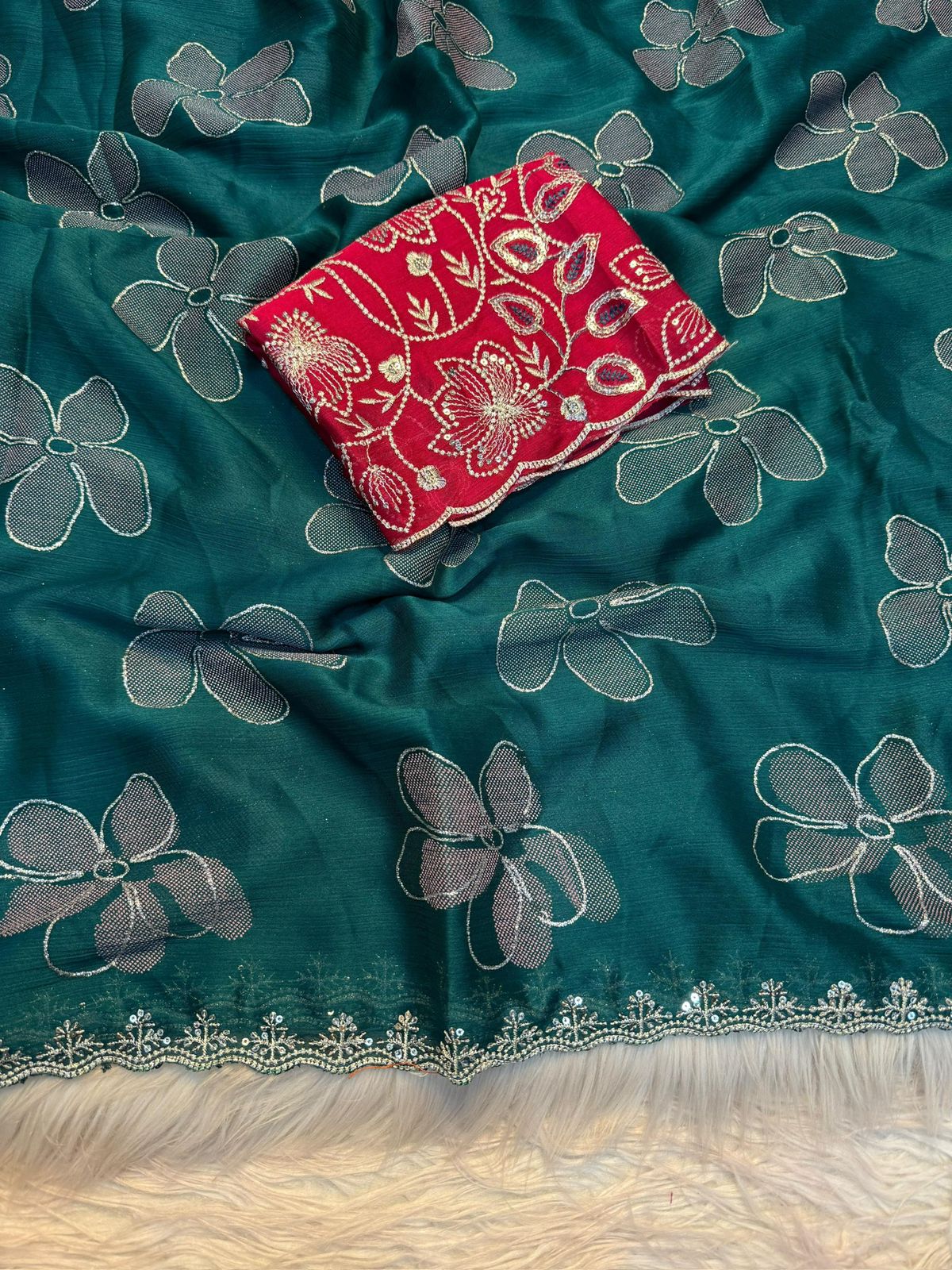 Soft Crunchy Saree