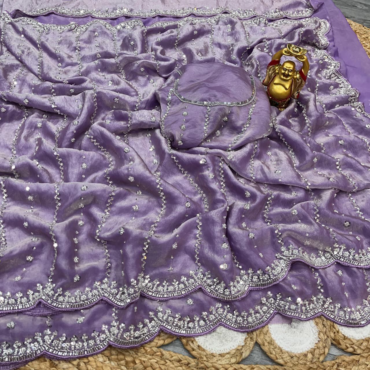 Space Silk Saree