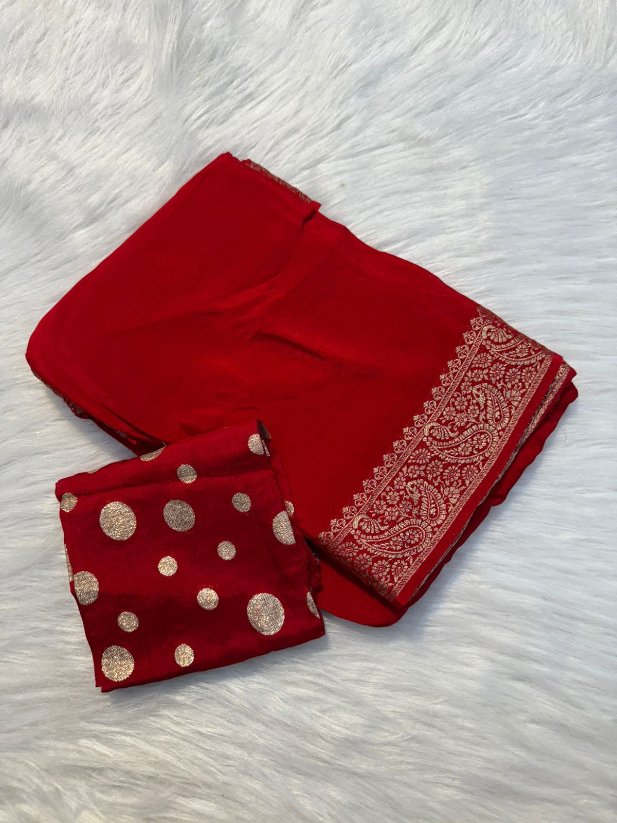 Pure Viscose Chinnon saree