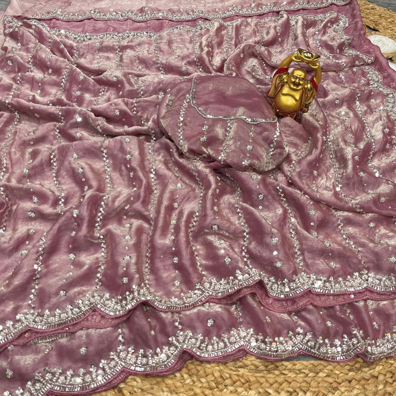 Space Silk Saree