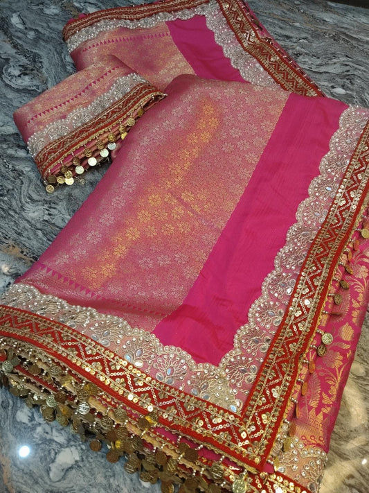 BANARASI KATAN SILK SAREE