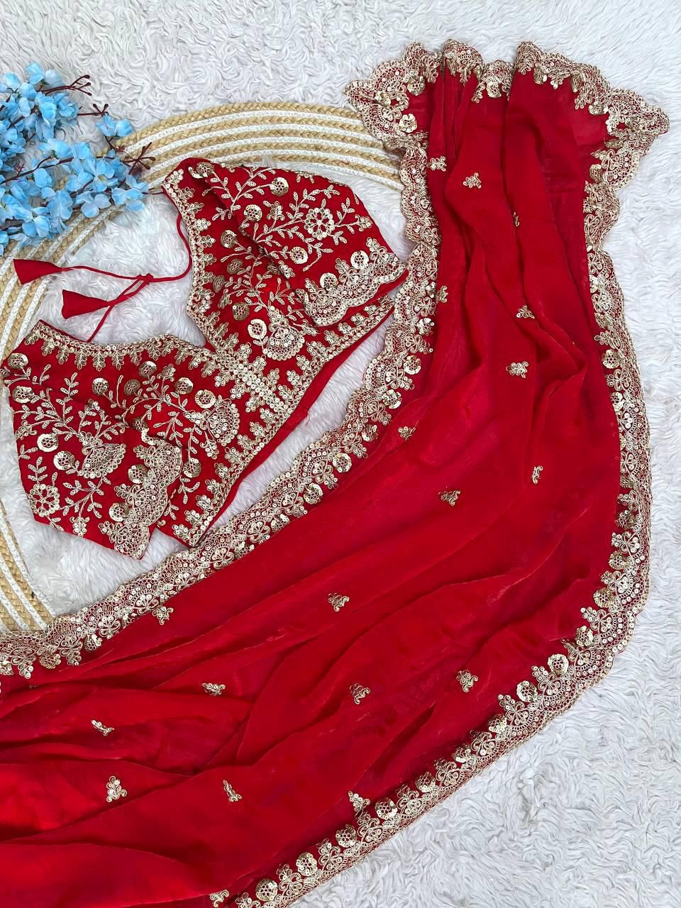 Fendy Satin Silk Saree