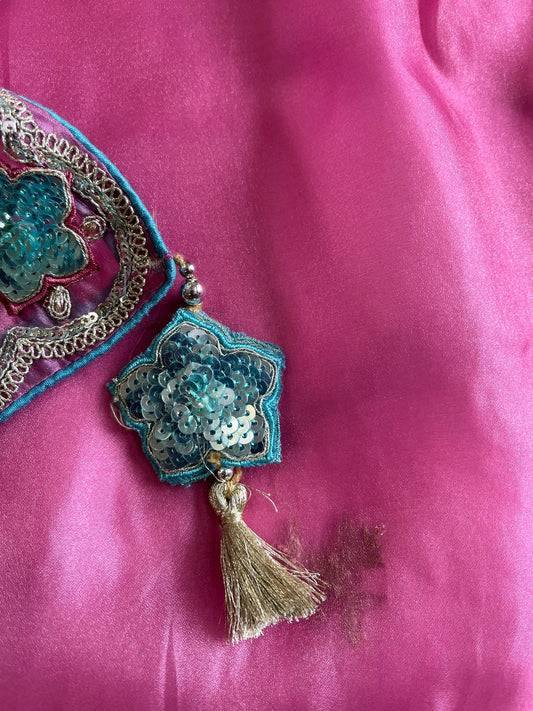 Premium space silk saree