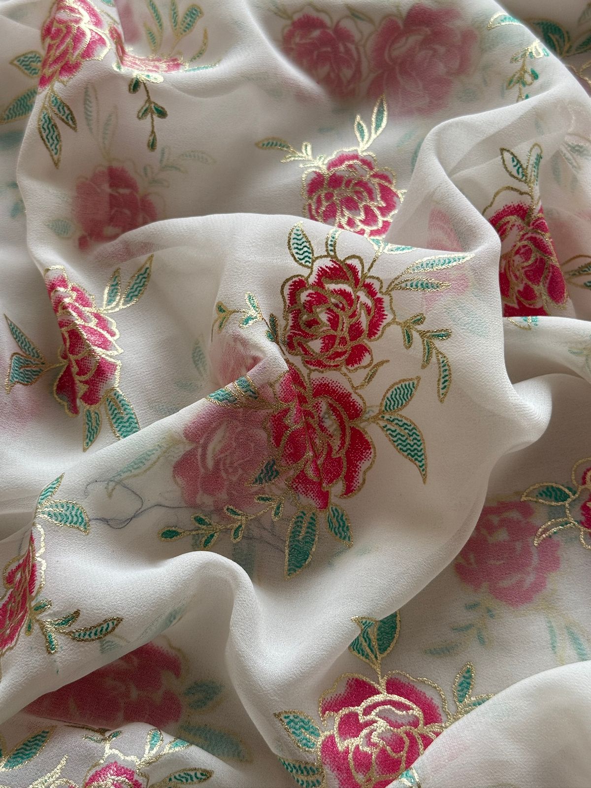 Soft Georgette Fabric Saree