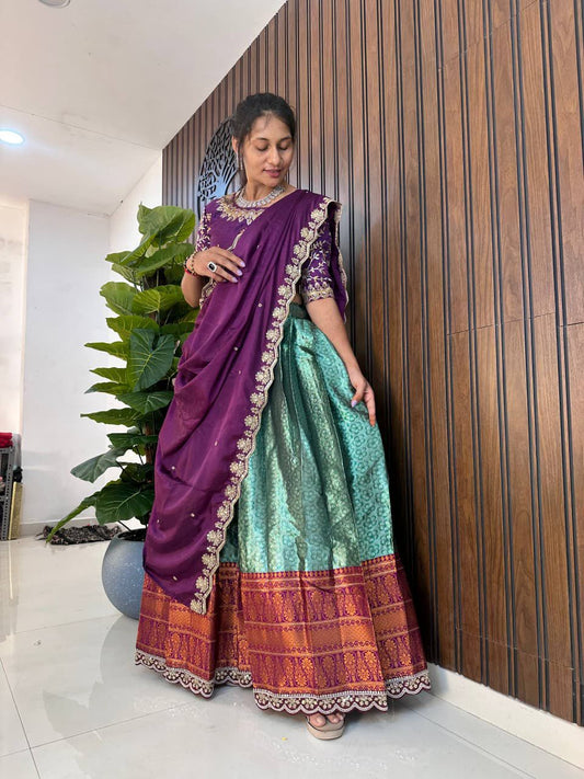 Designer Lehenga and Blouse