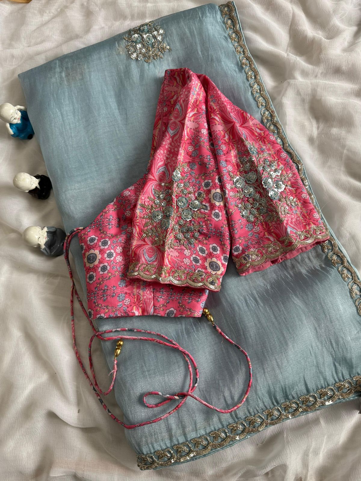 Premium tissue silk saree