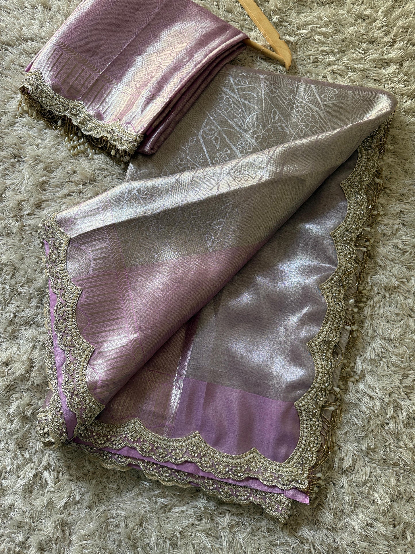 Kanjivaram bridal Waskat Banarasi Silk Saree