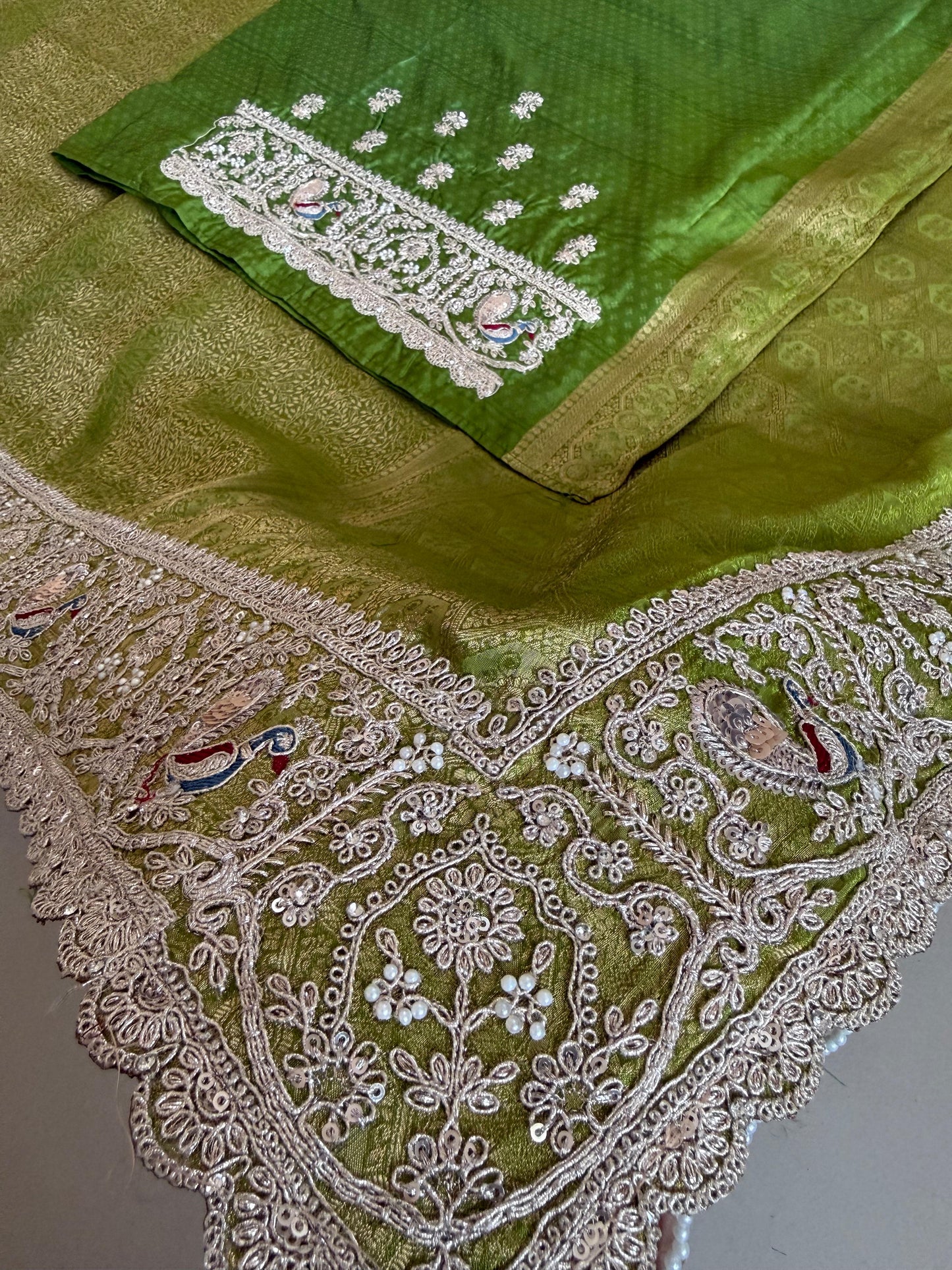 Pure Soft Tissue Silk Saree