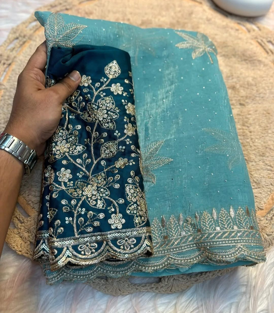 Chiffon saree