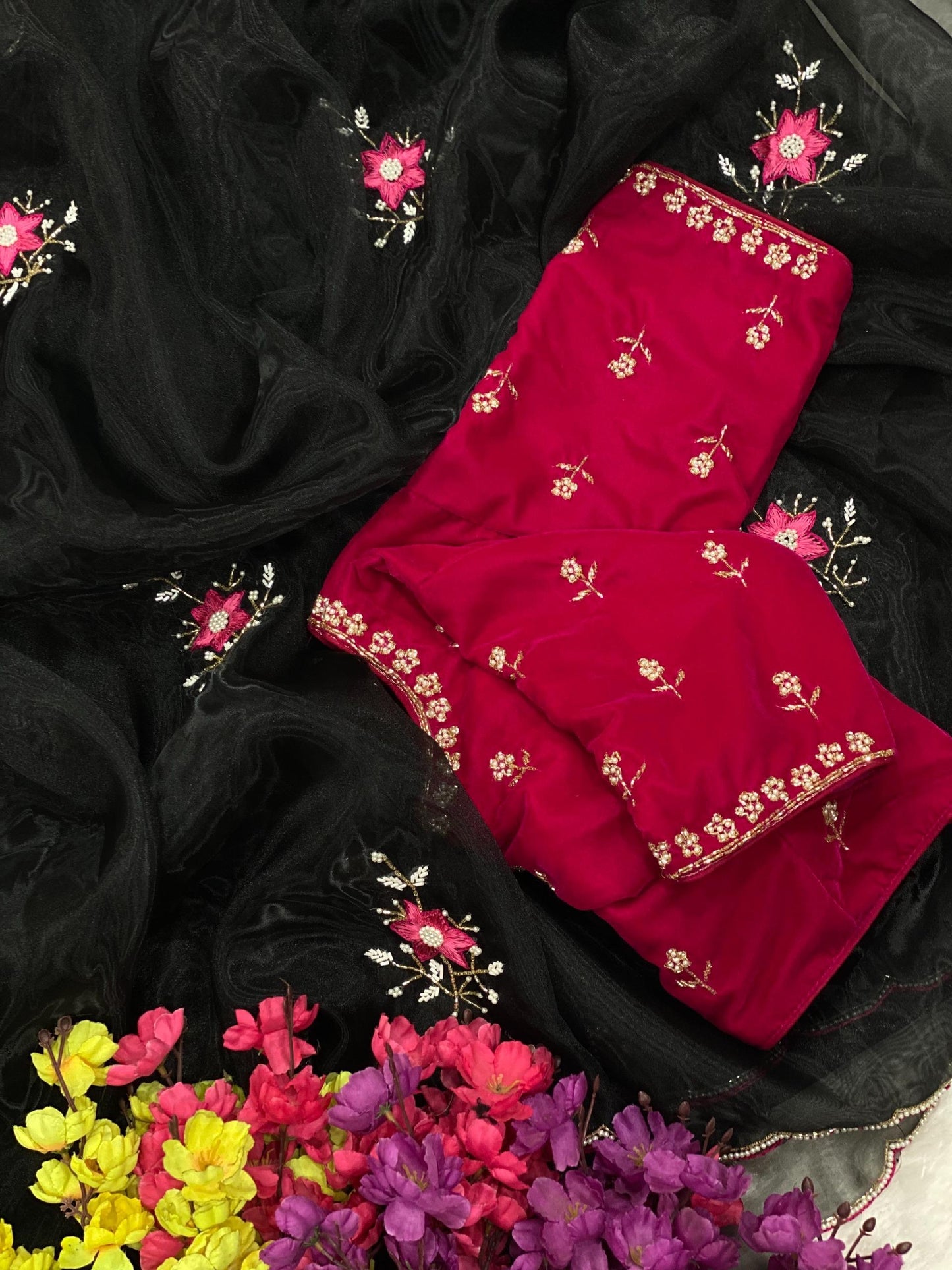 Pure And Light Organza saree