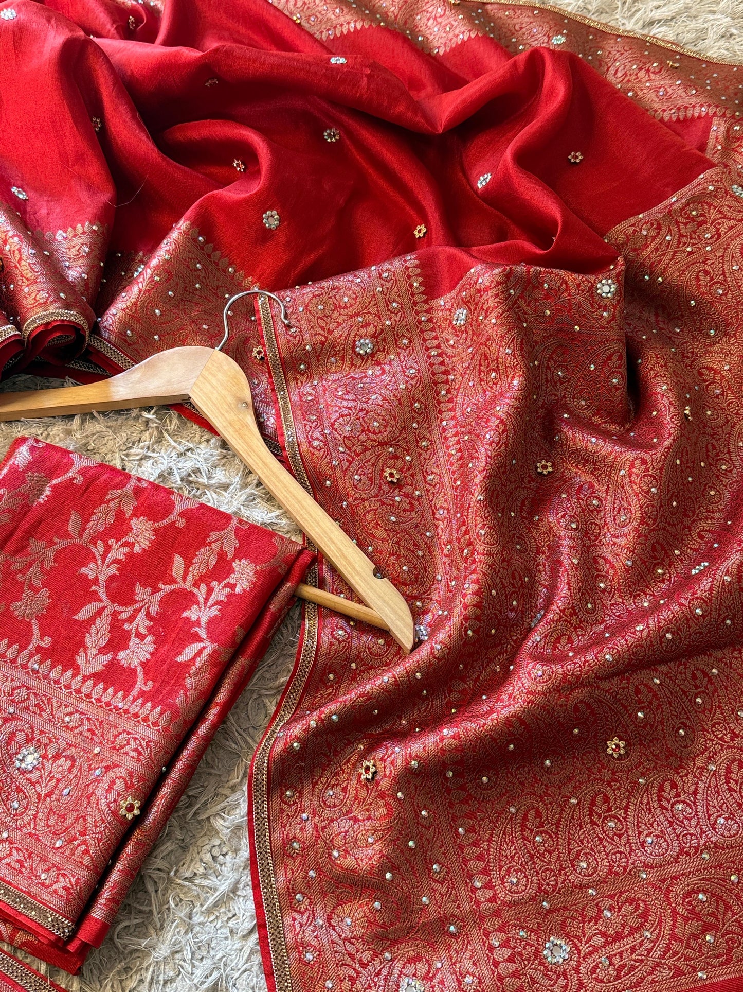 Banarasi Katan Tissue Silk Saree