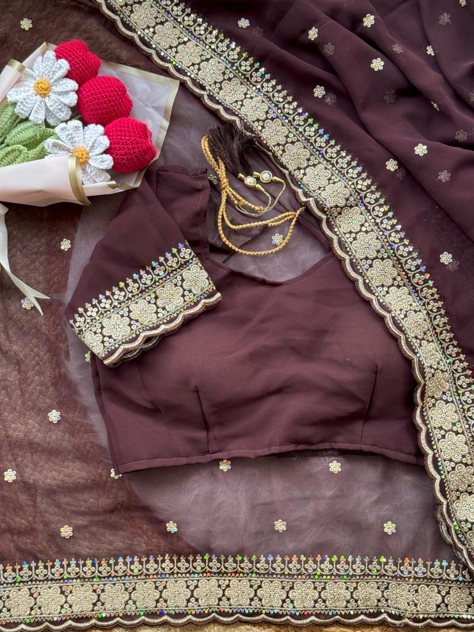 Soft Georgette saree