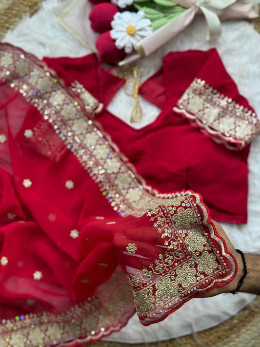 Soft Georgette saree